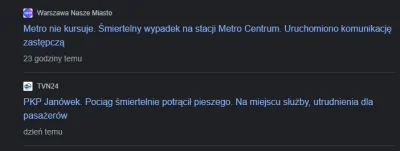 szkorbutny - #kolej #warszawa #wypadek #transport #metro #pkp