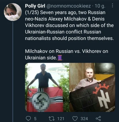 Aleksander_II - Bardzo ciekawa nitka na temat udziału rosyjskich neonazistów w obecne...