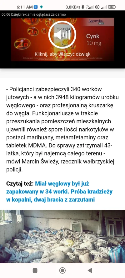 Miklenburger - To, że miał narkotyki to tam #!$%@?. Nielegalny węgiel to jest real sh...