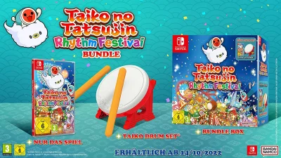 kolekcjonerki_com - Taiko no Tatsujin: Rhythm Festival Bundle dostępne za 599,90 zł w...