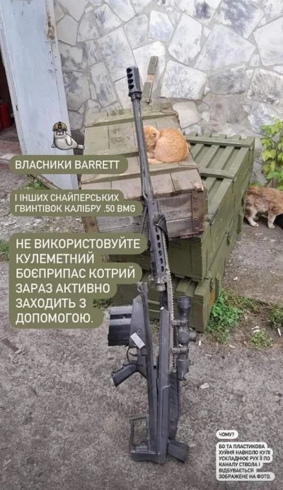 piotr-zbies - Pewien ukraiński snajper nie wiedział, że nie można ładować podkalibrow...