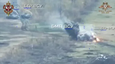 Gloszsali - @Maverick86a: część strat z tej akcji - załoga BMP-2 poległa, prawdopodob...