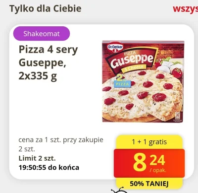 goblin21 - O! Shakeomat #biedronka wypluł dziś promocje na #pizza


Będzie jedzone dz...