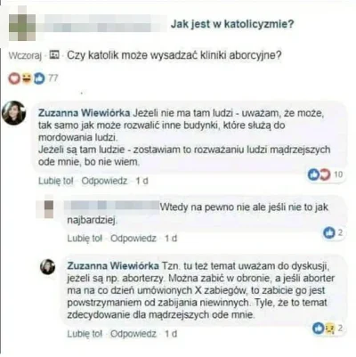 ItsGrN - Przypominam, że w polsce konserwatyści, którzy też chcą zabijać lekarzy dost...