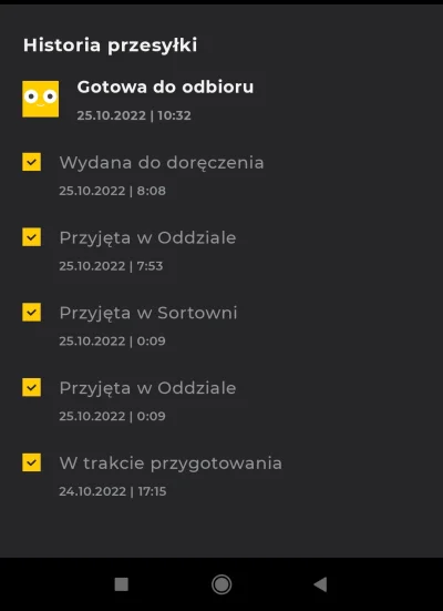 w.....f - Ale się uwinęli ( ͡° ͜ʖ ͡°)
 a kupiłem o 16:40

#inpost