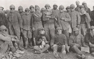 Feldkurat_Cypuchowski - @wfyokyga: Żołnierze francuscy, 1916.