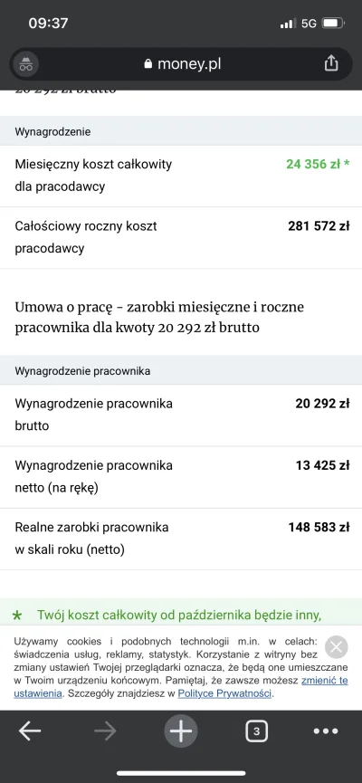 NexciaK - @gracilis: Zarabiajac 20000 brutto na umowie o prace? Ladnie. Pokaze Ci cos...