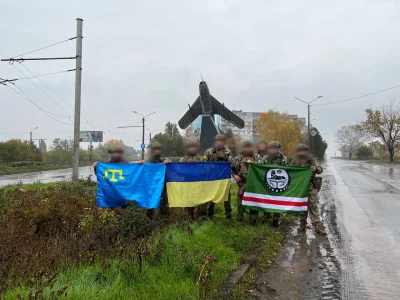 trzydrzwiowypentaptyk - Krymscy Tatarzy i Czeczeni w Bachmucie
#ukraina #wojna