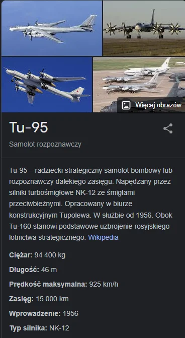 dominowiak - @tajfunkanalia: zarówno radziecki TU-95 jak i jego amerykański odpowiedn...
