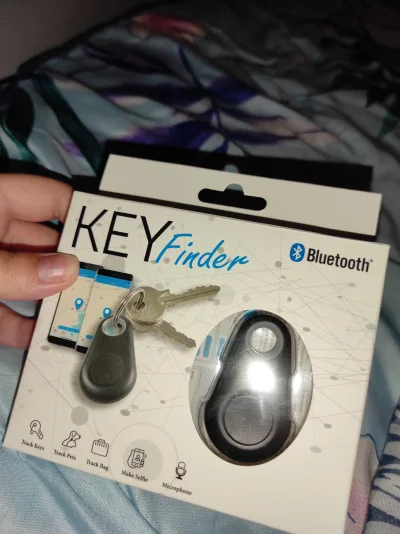 Mexor - Kupiłam taki key Finder. Robię wszystko co w instrukcji a nie chce się połącz...
