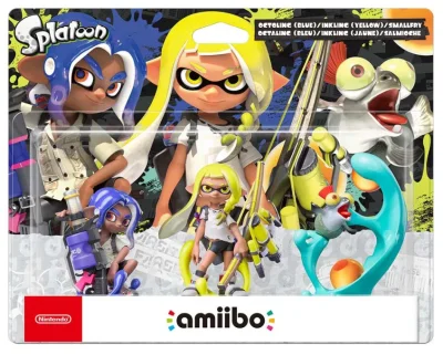 kolekcjonerki_com - Zestaw 3 figurek amiibo z gry Splatoon 3 dostępny w przedsprzedaż...