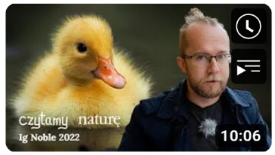 LukaszLamza - Dlaczego kaczki pływają gęsiego? Ignobel z Fizyki za rok 2022!

Wpros...