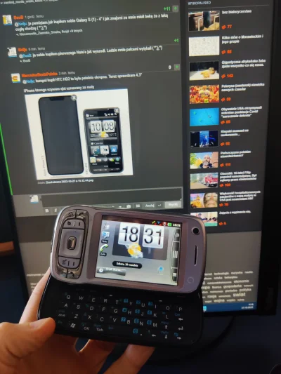 Nefju - @MercedesBenizPolska: o kurcze miałem HD2 pierwszy "prawdziwy smartfon" chyba...