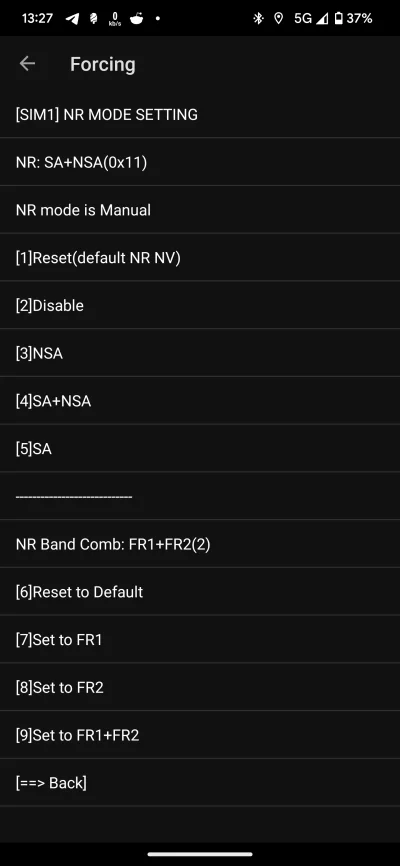 bboymc - Trzeba mieć roota i przestawić w network guru dla karty sim 5G z disabled na...