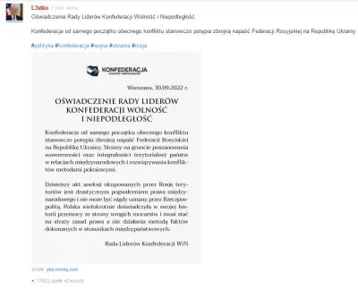 Kryspin013 - > Janusz Korwin Mikke tak naprawdę popiera Ukraine

@Neobychno: mają o...