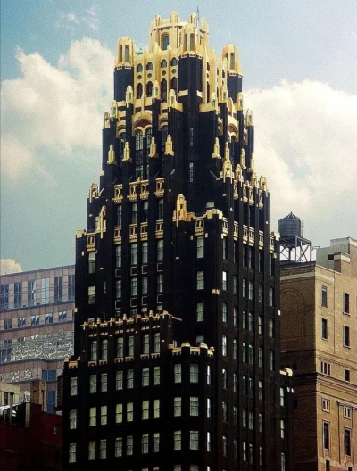 Loskamilos1 - American Radiator Building to jeden ze starszych nowojorskich wieżowców...