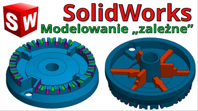 InzynierProgramista - SolidWorks - Palnik płyty / kuchenki gazowej - tutorial - porad...