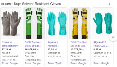 Trelik - Te rękawice z Diora to muszą być odporne na wszystko za tą cenę ( ͡° ͜ʖ ͡°)
...