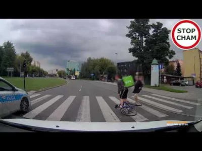 Kaczypawlak - Atak policji na biednego rowerzystę, jeszcze jak go prowokowali!

#as...