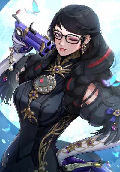 m.....y - #randomanimeshit #anime #meganekko #girlsandguns #bayonetta3 #bayonetta #