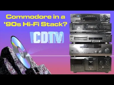 MOSS-FETT - Commodore CDTV in a 1990s Hi-Fi Stack

#commodore #amiga #retrocomputin...