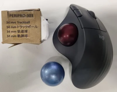 PurpleHaze - #trackball #logitech #m575

Nowa kulka do logi M575. Jest troszke ciez...