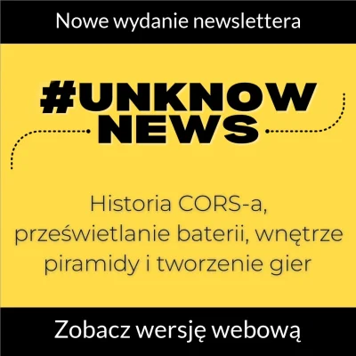 imlmpe - Wersja webowa najnowszego wydania newslettera #unknownews:

➤ https://mrug...