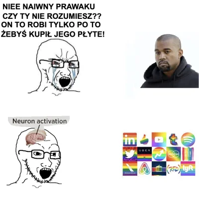 popierduuka - #bekazlewactwa #heheszki #kanyewest #4konserwy