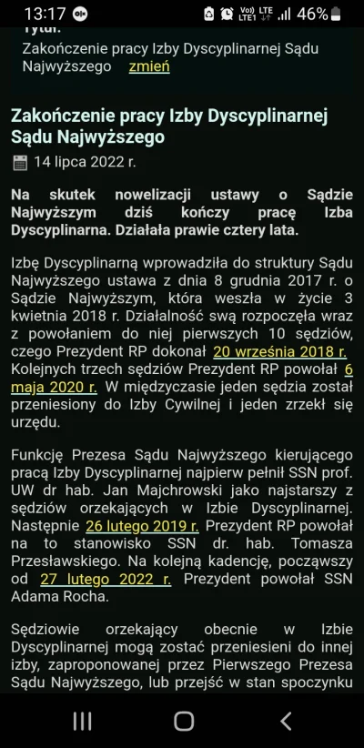 szczamnamlodziez - Izba dyscyplinarna zakonczyla dzialalnosc w lipcu, ale to nie prze...