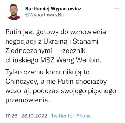 Sin- - Zaraz się okaże, że to Chiny będą dyktować jak ma wyglądać polityka zagraniczn...