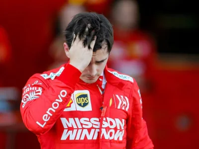 SF71H - Leclerc to Top 1 zmarnowanego talentu przez słaby Mental i zespół zjebów. 
#f...