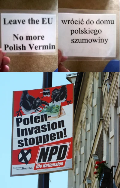M.....a - Poniższa ulotka oraz plakat wcale nie są wymierzone w Polaków - one są wymi...