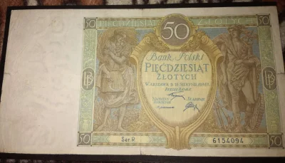 IbraKa - Kolejny zacny banknot, który ostatnio nabyłem. Dość rzadkie i w ładnym stani...