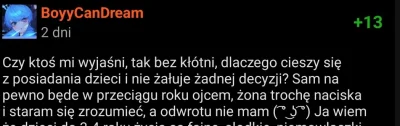 galek - A tutaj tok myślenie typowego chłopa normika w związku.

Kobieta chce dziecko...