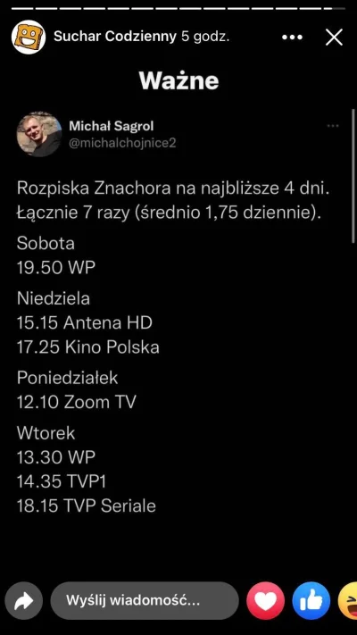 wykopekzpikabu_ru - Święta a zatem Znachor musi być w TV ( ͡° ͜ʖ ͡°)

#heheszki #zn...