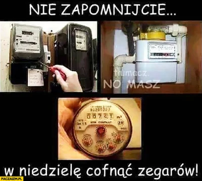 ItsGrN - #zmianaczasu #humorobrazkowy #heheszki #zegarki