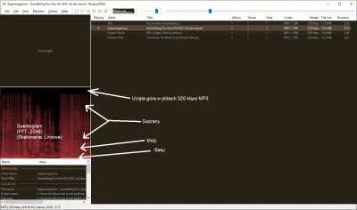 rukh - @typowyhomar: Foobar2000 ma taki prosty podgląd Spektogramu. Łatwo można wychw...