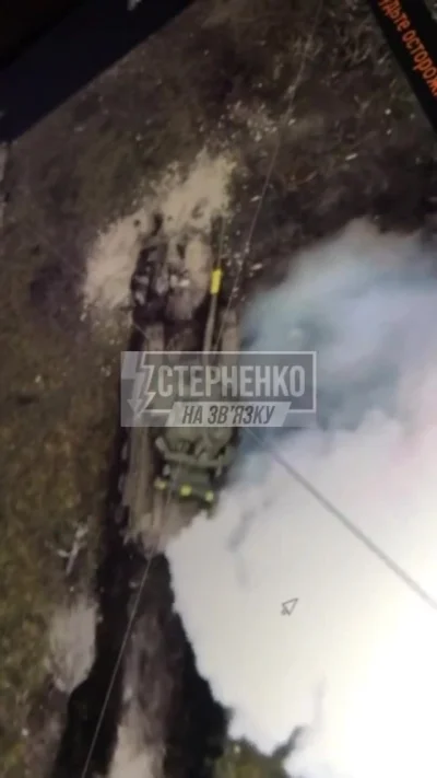 QoTheGreat - Nietypowe zastosowanie. 
Naprowadzanie dronem ukraińskiego czołgu na ok...
