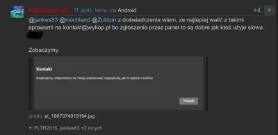 L3stko - @Jakovv: no tak było, nie zmyślam. On wcale nie spłakał się do moderacji o z...