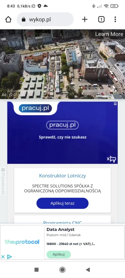 annamaria2137 - Wchodzisz na wykop w przeglądarce na telefonie a tam więcej reklam ni...