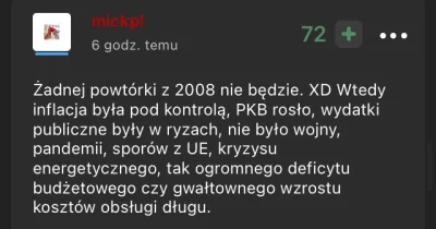 affairz - czemu inflacja jest wymieniana jako czynnik mający powodować spadki cen? Bo...