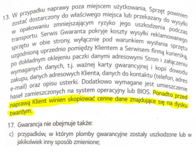 krzyhhh - > 1. Otwarcie obudowy laptopa nie niweluje gwarancji. Masz prawo sam sobie ...