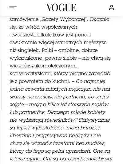 AtlasZbuntowany - Kolejny rak. Świetnie wykształcone młode kobiety nie chca sie wiąza...