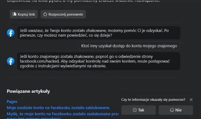 OrzechowyDzem - @sandal: jeśli chodziło Ci o odpowiednią sekcję w Pomocy to niestety ...