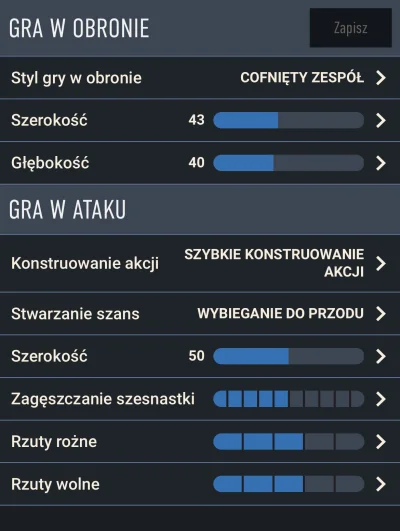 khej1696 - @lessssks: Poustawiaj na zrownoważonej taktyce coś tego typu na cofnięty z...