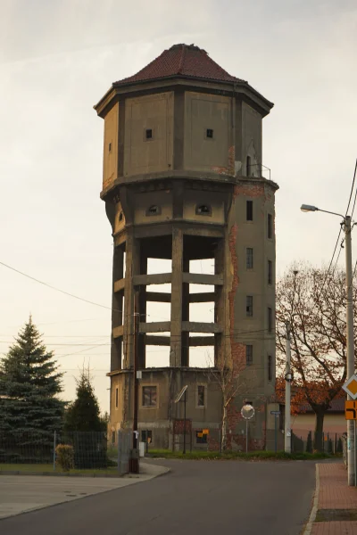derko123 - Łaziska Górne wieża na ul Wieżowej #fotografia #wiezacisnien #slask