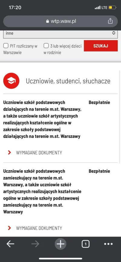 Magdozaur - Do którego roku życia w #Warszawa jest zniżka z legitymacją szkolną na ko...