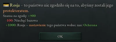 Imperator_Wladek - Nie zostaniesz naszym protektoratem, ponieważ nasze nastawienie do...