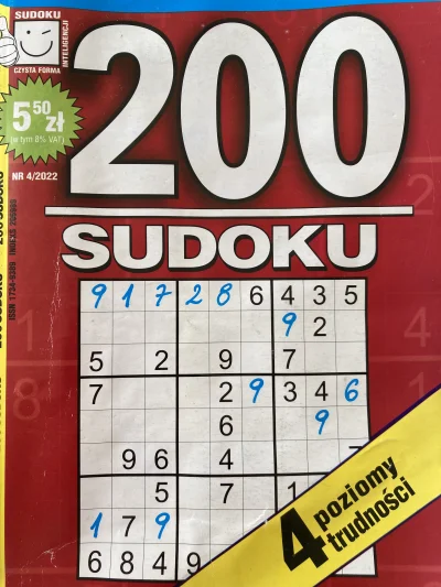 hen-hej - #sudoku
Pytanko,
1. Czy jest ktos tutaj kto tez lubi rozwiazywac i szukac n...