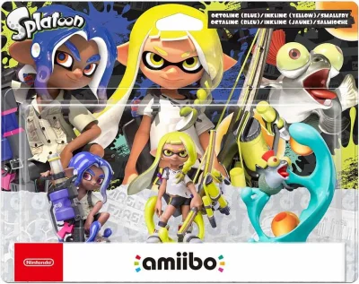 kolekcjonerki_com - Zestaw 3 figurek amiibo z gry Splatoon 3 dostępny w przedsprzedaz...